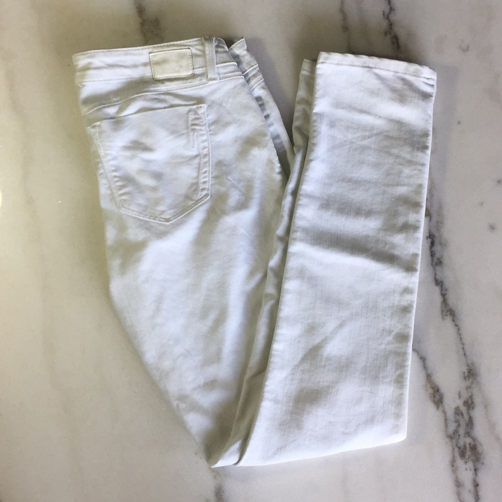 Sold Design Lab - white skinny jean